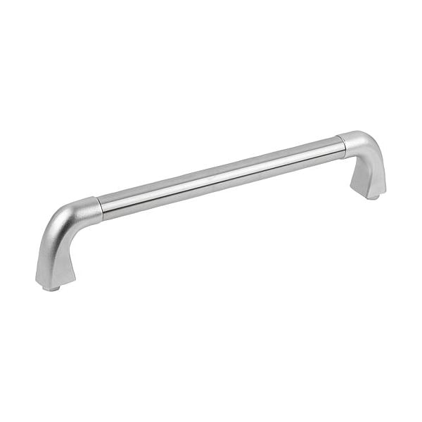 Pull Handles stainless steel, three-piece tube design, Style B